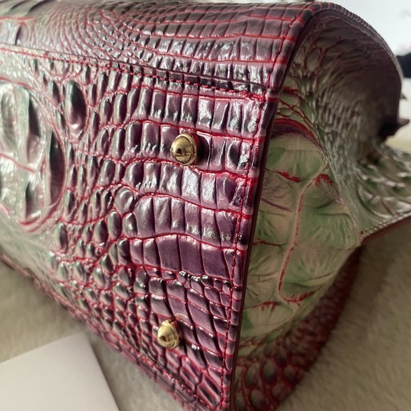 Brahmin Priscilla Julep💚🩷💜 RARE HTF - Picture 8 of 13